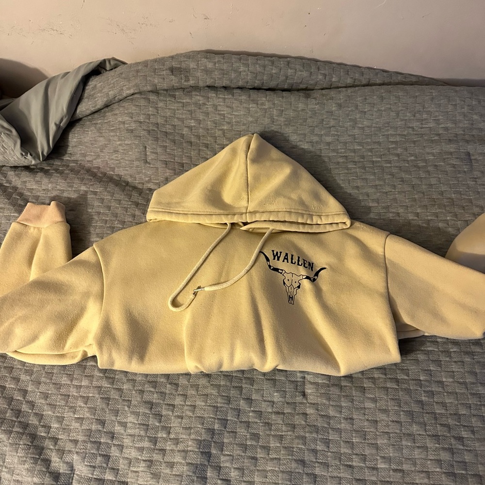 Cream Morgan Wallen Hoodie